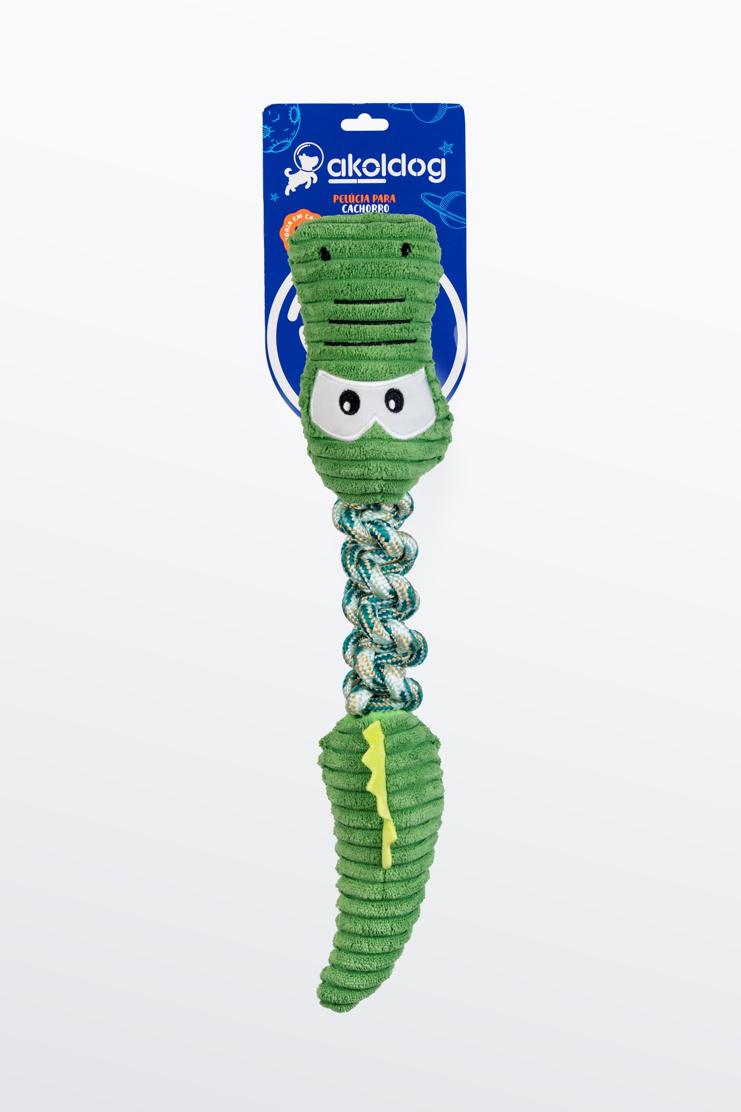 Brinquedo de Pelúcia – Crocodilo para Cães