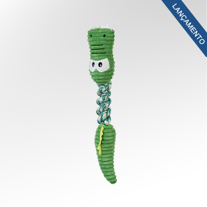 Brinquedo de Pelúcia – Crocodilo para Cães